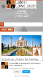 Mobile Screenshot of latestlaws.com